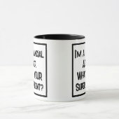 Financieel adviseur Super Talent. Twee Tone Mok (Midden)