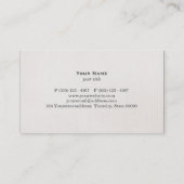  financieel adviseur visitekaartje (Achterkant)