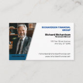 Financieel adviseur visitekaartje (Voorkant)