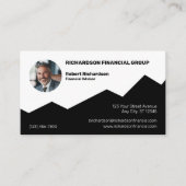 Financieel adviseur visitekaartje (Voorkant)