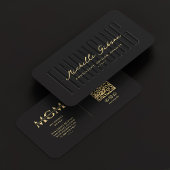 Financieel Analist Consultant Adviseur Modern Zwar Visitekaartje