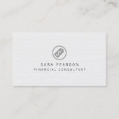Financieel Consultant Dollar Label Icon Finance (Voorkant)