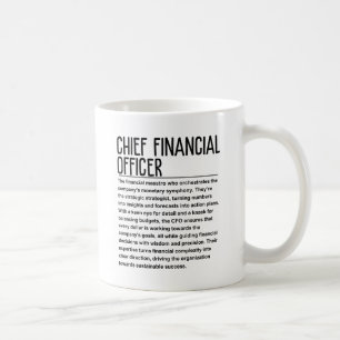 Financieel directeur koffiemok