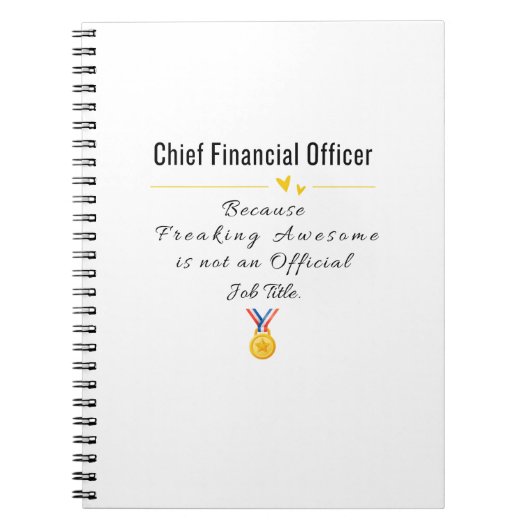 Financieel Directeur Notitieboek (Voorkant)