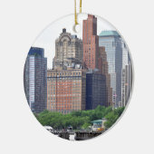 Financieel district-Lager-Manhattan Keramisch Ornament (Links)