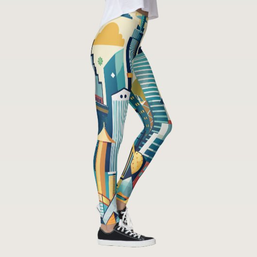 financieel district leggings (Rechts)