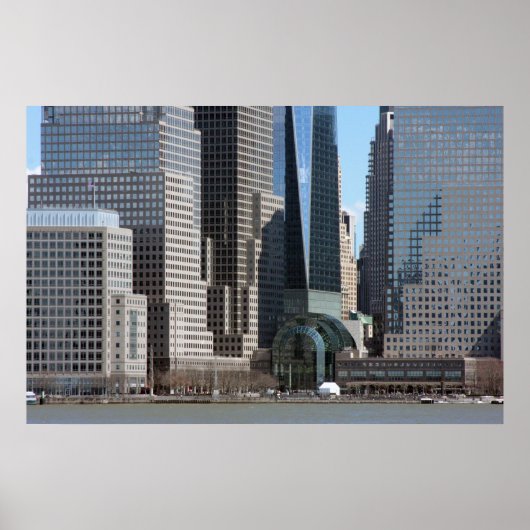 Financieel district Manhattan Poster (Voorkant)