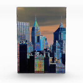 Financieel district Neder-Manhattan Poster Fotoblokken