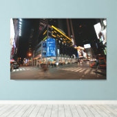 Financieel District van NYC Canvas Afdruk (Insitu (Houten vloer))