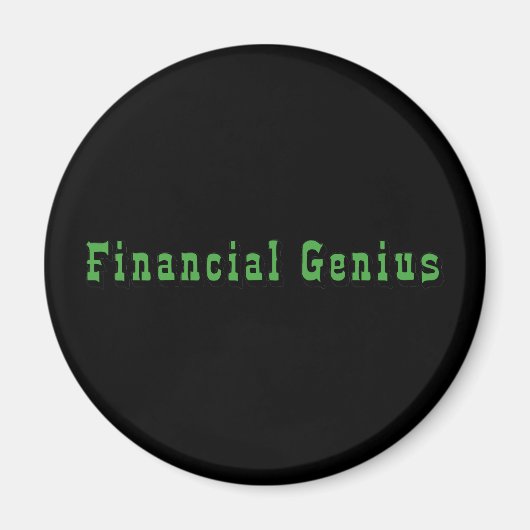 Financieel Genius Magneet (Voorkant)