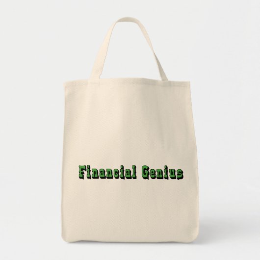Financieel Genius Tote Bag (Voorkant)