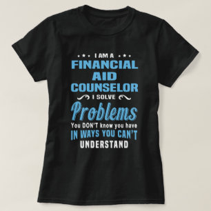 Financieel hulp adviseur t-shirt