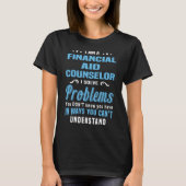Financieel hulp adviseur t-shirt (Voorkant)