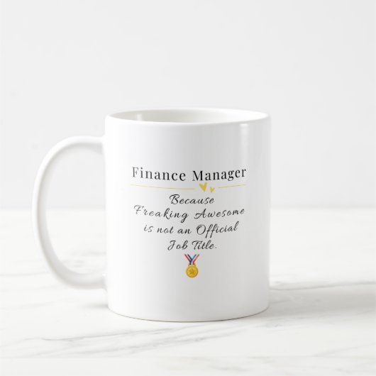 Financieel Manager Koffiemok (Links)