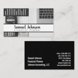Financieel Planner Accountant Vermogensbeheer Visitekaartje