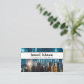 Financieel Planner Accountant Vermogensbeheer Visitekaartje (Staand voorkant)