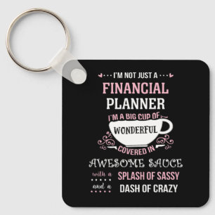 Financieel Planner Prachtig Geweldige Sassy Sleutelhanger