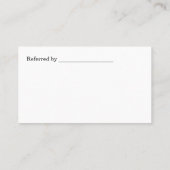 Financieel Planner Professionele Visitekaartjes (Achterkant)