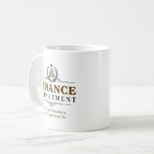 Financieel team gepersonaliseerd koffiemok (Voorkant links)