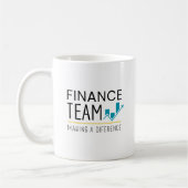 financieel team koffiemok (Links)