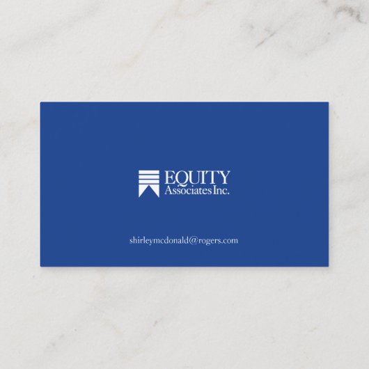 Financieel Visitekaartje (Achterkant)