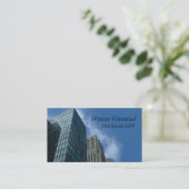 Financieel Visitekaartje (Staand voorkant)