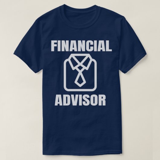 Financiële adviseur Gift Funny Financial Planner G T-shirt (Design voorkant)