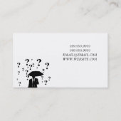 Financiële adviseur Money Accounting Visitekaartje (Achterkant)