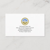 Financiële adviseur voor aandelenruil visitekaartje (Achterkant)