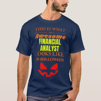 Financiële analist 3 t-shirt