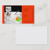 Financiële Analist Visitekaartje (Voorkant / Achterkant)