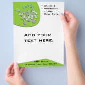 Financiële brochure (Hand)