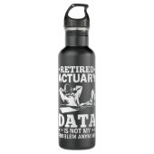 Financiële calculator Financiële Planner Actuary S Waterfles (Voorkant)