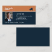 Financiële coach en trainer Professional Visitekaartje (Voorkant / Achterkant)