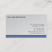 Financiële consultant - Visitekaartjes (Achterkant)