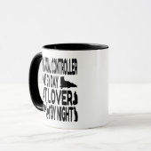 Financiële controleur Cat Lover Mok (Voorkant links)