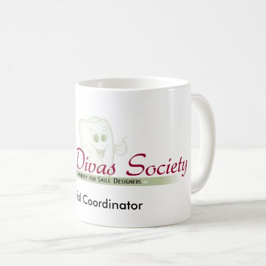 Financiële coördinator Diva-Mok Koffiemok (Voorkant rechts)