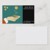 Financiële diensten, broker, financiële planner visitekaartje (Voorkant / Achterkant)