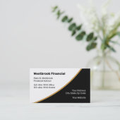 Financiële diensten van Classy Visitekaartje (Staand voorkant)