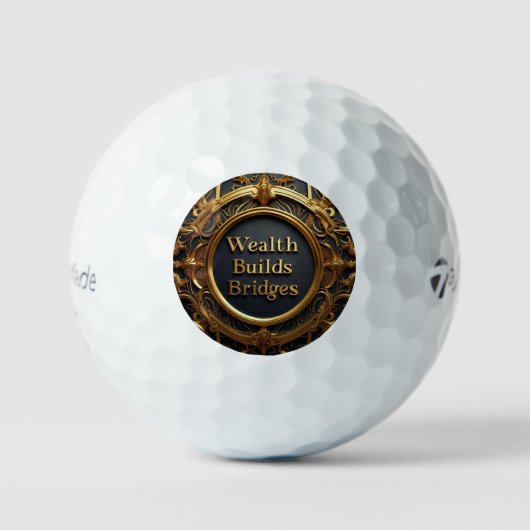 "Financiële eenheid" Golfballen (Voorkant)