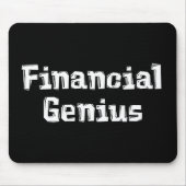 Financiële Genius Mousepad Muismat (Voorkant)
