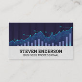 Financiële grafiek | Stamdruiven Visitekaartje (Voorkant)
