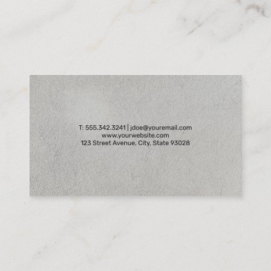 Financiële groei van het boompictogram visitekaartje (Achterkant)