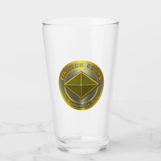 Financiele Korps Glas (Voorkant)