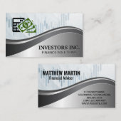 Financiële Logo | Grafiek Visitekaartje (Voorkant / Achterkant)