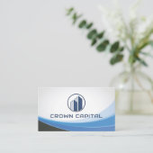 Financiële Logo Visitekaartje (Staand voorkant)