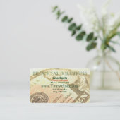 Financiële oplossingen Geld Visitekaartje (Staand voorkant)