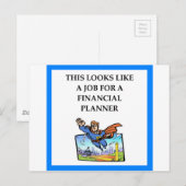 FINANCIËLE PLANNER BRIEFKAART (Voorkant / Achterkant)