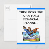 FINANCIËLE PLANNER BRIEFKAART (Voorkant / Achterkant)