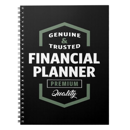 Financiële planner | Cadeauideeën Notitieboek (Voorkant)